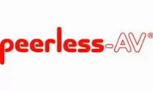 soporte peerless pf650 hasta 75, vesa max. 600 x 400 mm, 68 kg, negro