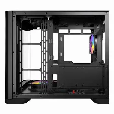 Gabinete Antec C5 Curve Argb. Midi Tower, 4x Ventilador 120 Mm, Compatible Btc, Negro