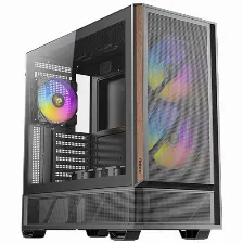 Gabinete Antec P30 Argb Midi Tower, 3x Ventiladores, Negro