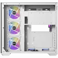 Gabinete Antec Cx Mirror, Mid Tower, Vista Panoramica, 7x Ventiladores, Blanco