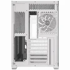 Gabinete Antec Cx Mirror, Mid Tower, Vista Panoramica, 7x Ventiladores, Blanco