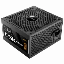 Fuente De Poder Antec Csk750 Dc, 750w , 80 Plus Bronze, Pcie 5.1, Negra