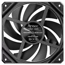Ventilador Antec Nova 120, 12 Cm, Pwm, Negro
