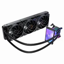 Enfriamiento Liquido Antec Vortex View 360 Argb, Con Pantalla Lcd Giratoria, Intel/amd, Negro