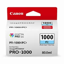 Cartucho De Tinta Canon Pfi-1000 Original, Fotos Cian, 80 Ml
