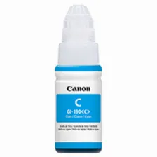 Botella De Tinta Canon Gi-190, Cian, Canon, Cian, 70 Ml, 1 Pieza(s)
