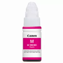 Botella De Tinta Canon Gi-190 (0669c001), Magenta 70ml, Para Pixma G1100, G2100, G3100, G3102 Original