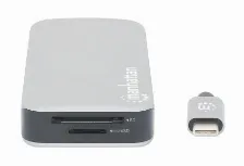 Docking Station Manhattan Velocidad 5 Gbit/s, Interfaz Usb 3.2 Gen 1 (3.1 Gen 1) Type-c, Hdmi 1.4, Usb A (3.1 Gen 1) 3