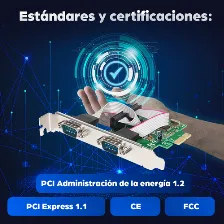 Tarjeta Manhattan Pci Express De Serie, 2 Puertos(152082)
