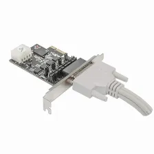 Tarjeta Manhattan Tarjeta Serial Pci Express De 4 Puertos Pcie, Vga