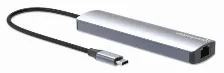 Estaciã“n Docking, Manhattan, 153966, Usb-c Con Lector De Tarjetas, 7 En 1