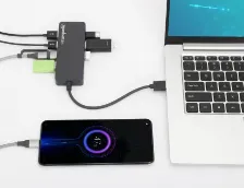Hub Manhattan Hub Usb Con 7 Puertos Usb-a 3.2 Interfaz Usb 3.2gen 1 (3.1gen1) Type-a, 7 Usb A3.1, 7 Puertos, Velocidad 5000 Mbit/s, Color Negro