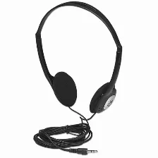 Audifonos Manhattan, Alambrico, Plug 3.5mm, (177481) Negro