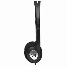 Audifonos Manhattan, Alambrico, Plug 3.5mm, (177481) Negro