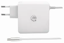 Cargador Manhattan 180245 100 - 240 V, Netbook, Tableta, Interior, 1usb, 1usb-c, 60 W, Blanco