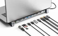 Docking Station Manhattan 190398 4k Ultra Hd, Usb 3.2 Gen 1 (3.1 Gen 1) Type-c, Hdmi 2, Usb A 2, Usb Tipo C 1
