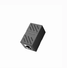 Cople Rj45 Ugreen Hembra A Hembra, Compatible Con Cat7/cat6a/cat6/cat5e, Negro