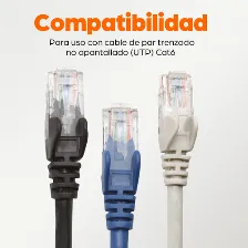 Jack Intellinet Rj45 Cat6 De Impacto (keystone) Blanco