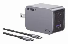 Cargador De 65w Serie Nexode Pro | 3 Puertos De Carga Ra¡pida | 2 Usb-c | 1 Usb-a | Tecnologa­a Ganinfinity | Pd3.1 De 65w / Qc4.0 | Tecnologa­a De Proteccia³n Ta©rmica | Optimiza La Carga | Caja D...