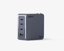 Cargador Ugreen 25876 Universal, Interior, 1usb, 3usb-c, Carga Rápida, 160 W, Gris