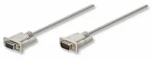 Cable Serial Manhattan 1.8m Db9 1.8 M, Db9 A Db9, Macho- Hembra