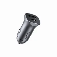 Cargador Ugreen 30780 12 - 24 V, Universal, Auto, 1usb-c, Carga Rápida, 18 W, Negro