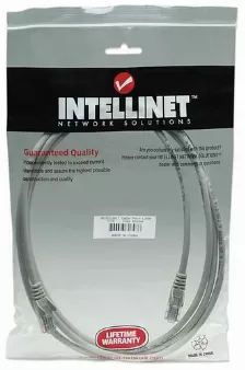 Patchcord Intellinet Cable De Red, Cat5e, Utp Cat5e, 15 M, U/utp (utp), Gris