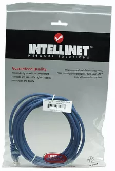 Patchcord Intellinet Cable De Red, Cat5e, Utp Cat5e, 30 M, U/utp (utp), Gris
