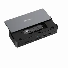 Docking Station Verbatim Cds-15s 8k Ultra Hd, Usb 3.2 Gen 1 (3.1 Gen 1) Type-c, Hdmi 2, Usb A 2, Usb Tipo C 2
