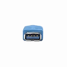 Extensor Manhattan Cable De Extensión Usb De Súpervelocidad 2 M, Usb A A Usb A, Macho/hembra, 5000 Mbit/s, Azul