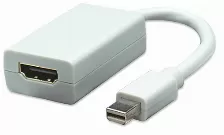 Adaptador Manhattan Mini Displayport Macho A Hdmi Hembra, 1080p, 60hz, 15cm, Blanco