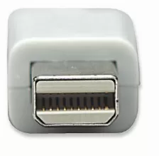 Adaptador Manhattan Mini Displayport Macho A Hdmi Hembra, 1080p, 60hz, 15cm, Blanco