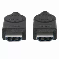 Cable Hdmi Manhattan Macho A Macho, 2 Metros, Negro
