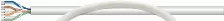 Bobina Intellinet Cat5e, 305 M, U/utp (utp), Gris