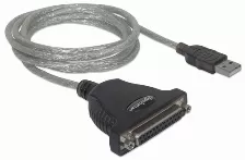 Cable Adaptador Manhattan 336581 De Usb2.0 A Paralelo Db25, 1.8 Metros Blister