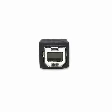 Cable Manhattan Usb De Alta Velocidad, Usb 2.0 A Macho - Usb 2.0 B Macho, 5 Metros, (337779) Negro