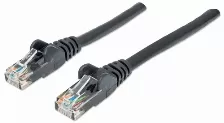 Patchcord Intellinet Cable De Red, Cat6, Utp Cat6, 3 M, U/utp (utp), Negro