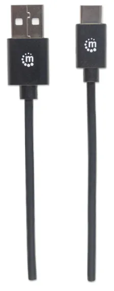 Cable Usb Manhattan 354936 Usb C A Usb A, 480 Mbit/s, Negro
