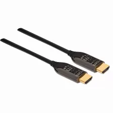 Cable Hdmi Manhattan Cable Hdmi óptico Activo Con Clasificación Plénum V. 2.0, 30 M, 18 Gbit/s, Negro