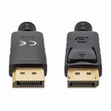 Cable Manhattan Displayport 1.4, 2 Metros, Negro