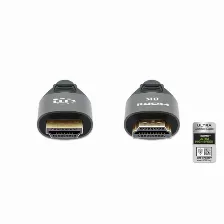Cable Hdmi Manhattan 1 M, 48 Gbit/s, 1080p, 1440p, Negro