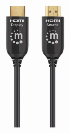 Cable Hdmi Manhattan V. 2.1, Canal Ethernet, 10 M, 48 Gbit/s, 4320p, Negro