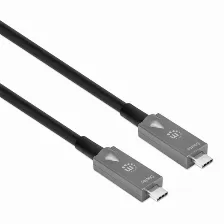 Cable Usb Manhattan 356428 Usb C A Usb C, 10000 Mbit/s, Negro