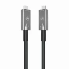Cable Usb Manhattan 356442 Usb C A Usb C, 10000 Mbit/s, Negro