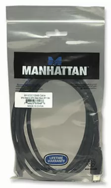 Cable Manhattan Vga Macho A Vga Macho, 1.8mts, Negro