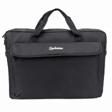 Maletin Manhattan De Poliester, Para Laptop 17.3 Pulg, (439909) Negro