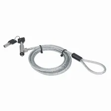 Candado Manhattan De Llave Para Laptop, 2 Metros, Acero, (4402959) Gris