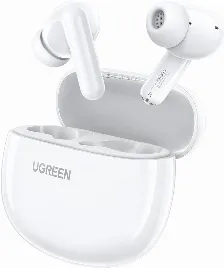 Audifonos Inalambricos Ugreen Hitune P3, Bluetooth, True Wireless Stereo, Ipx4, Estuche De Carga, Blanco