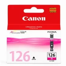 Cartucho De Tinta Canon Cli-126 Original, Magenta