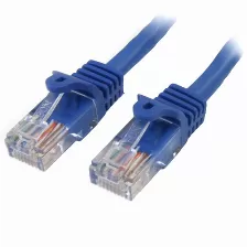 Patchcord Startech.com Cat5e, 2 M, U/utp (utp), Azul